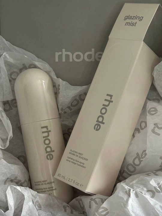 Увлажняющий мист RHODE Glazing Mist, 80 мл, для увлажнения кожи лица до и после макияжа - 