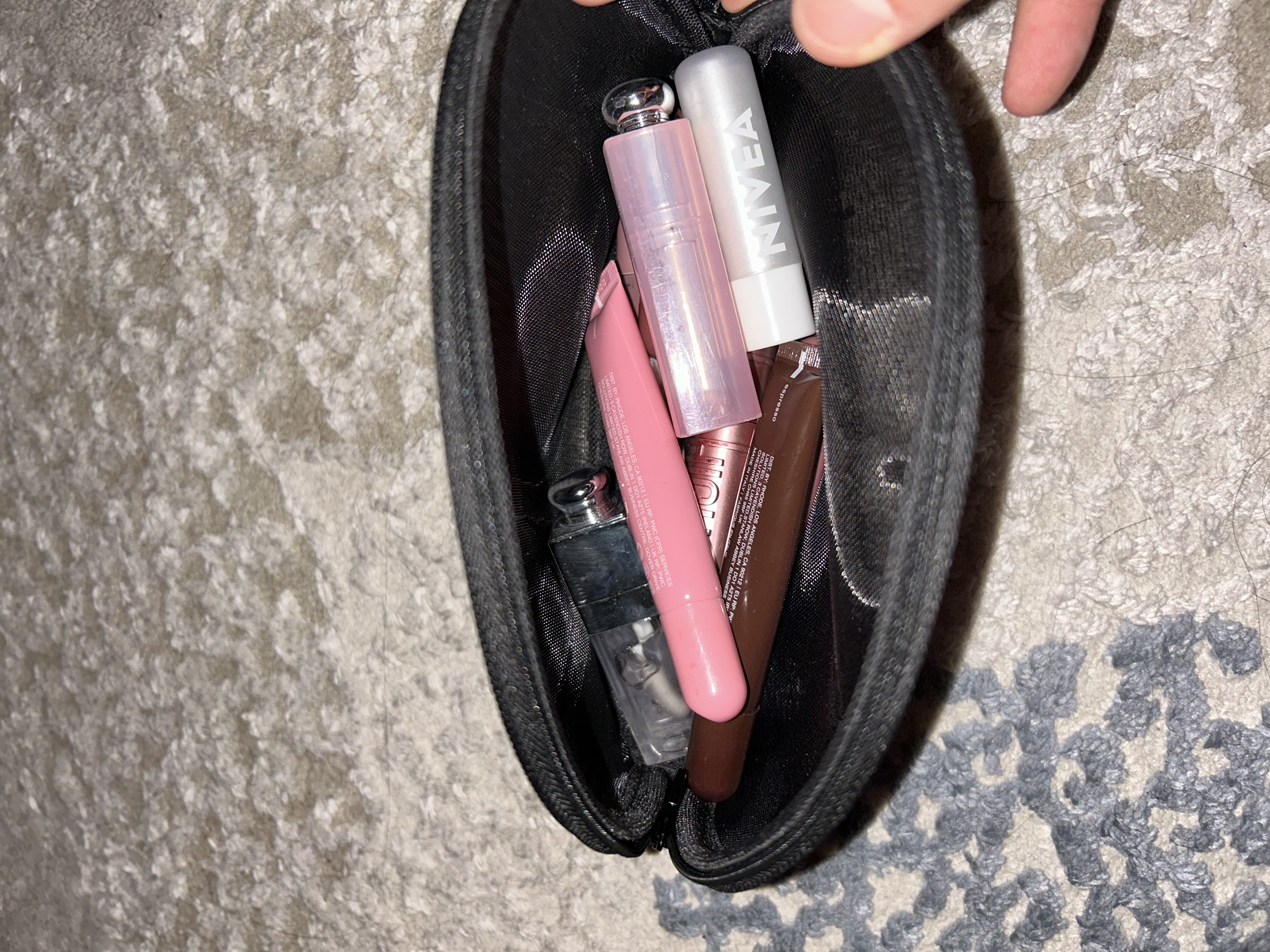Набор косметичек Chanel Beauté из сетчатой ​​ткани, органайзер, косметичка