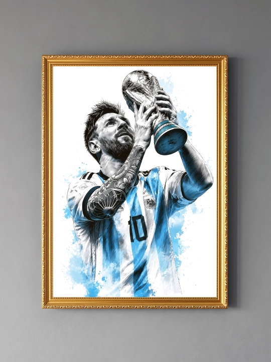 Плакат на стену ARTERY "Футболисты, FIFA, Чемпионат мира", декоративный постер А3, 30×42см