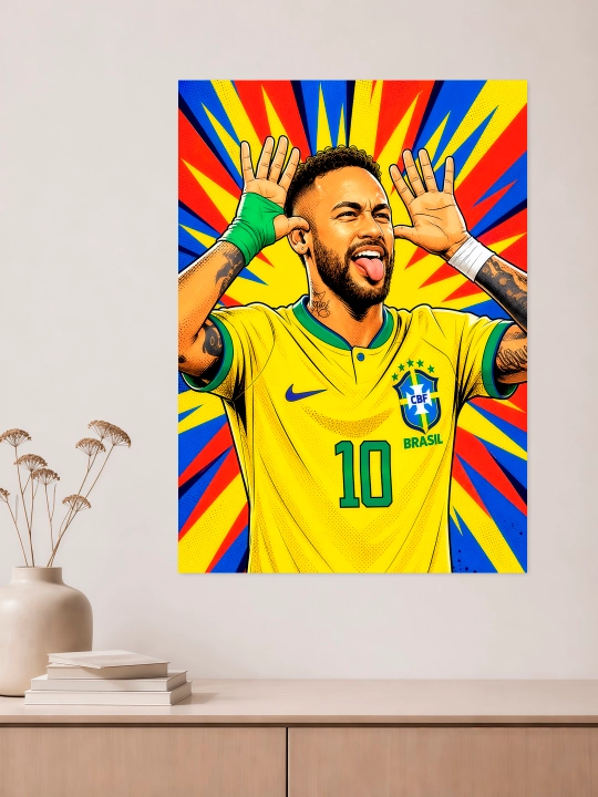 Плакат на стену ARTERY "Футболисты, FIFA, Чемпионат мира", декоративный постер А3, 30×42см