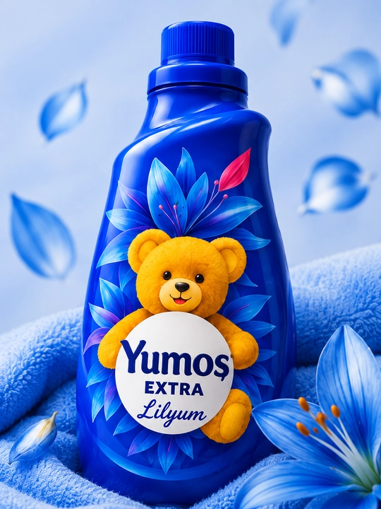 Кондиционер для белья Yumos Extra — цветочные ароматы для мягкости и свежести, 60 стирок