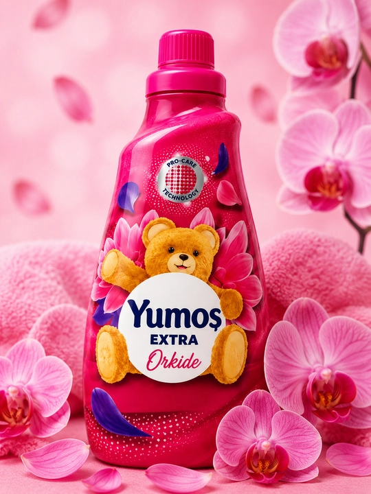 Yumos Extra kir uchun konditsioner — gul ifori, yumshoqlik va uzoq saqlanuvchi hid