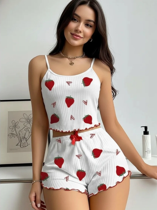Ayollar pijamasi, yozgi, yumshoq, ustki va shortili 2 ta 1 da pijama