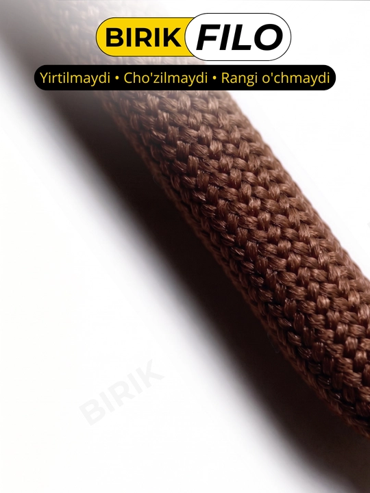 BIRIK FILO - 5 mm li 120 sm li poliester yumaloq bog‘ichlari