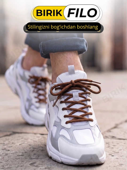 BIRIK FILO - 5 mm li 120 sm li poliester yumaloq bog‘ichlari