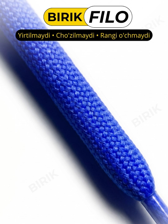 BIRIK FILO - 5 mm li 120 sm li poliester yumaloq bog‘ichlari