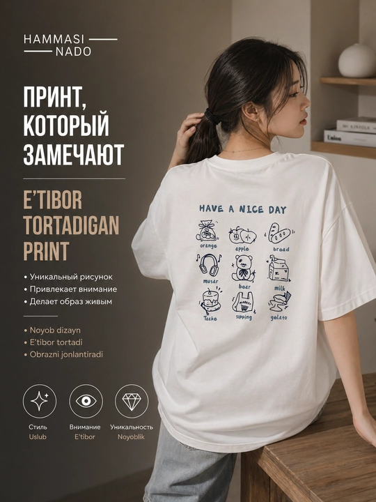 Ayollar yozgi paxtali futbolka, Y2K uslubi, koreys uslubi, qisqa yengli futbolka