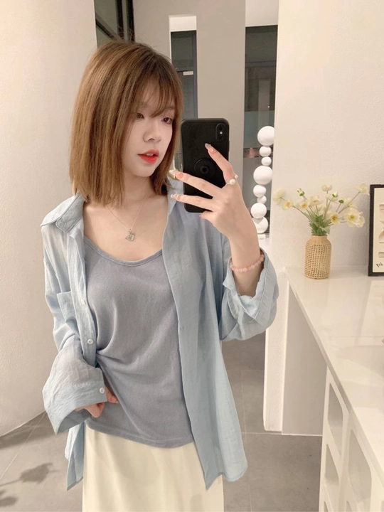 Ayollar ko‘ylagi, klassik, uzun yengli, paxtadan, asosiy modeli, C, M, L, freesize