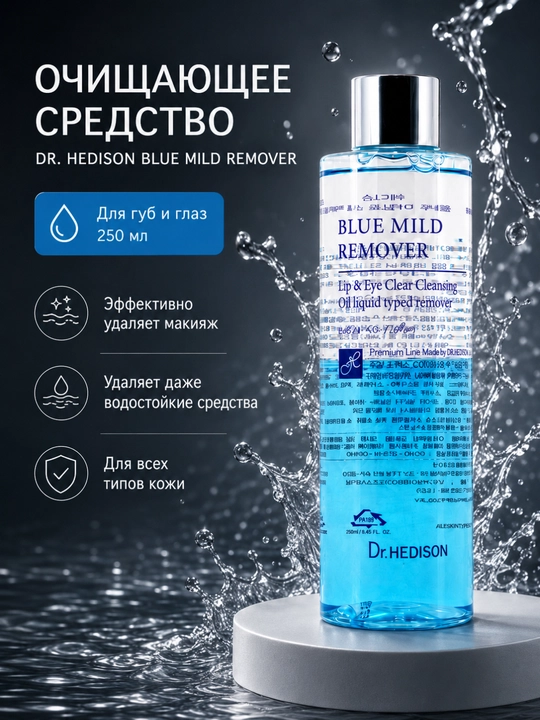 Dr. HEDISON Blue Mild Remover tozalovchi vositasi - 