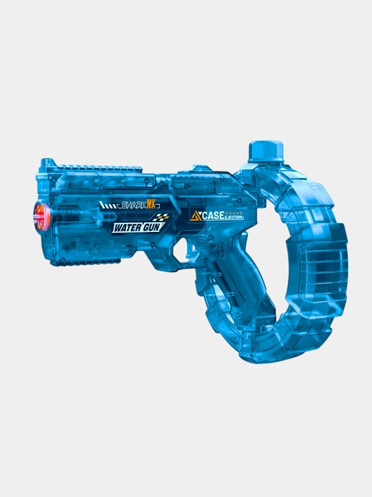 Yorug‘lik va tovush effektiga ega, akkumulyatorli elektr suvli blaster