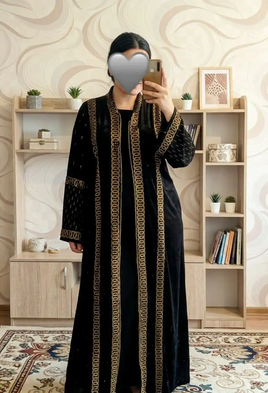 Ayollar kechki ko‘ylagi, Abay belmando matosi, standart 48/56