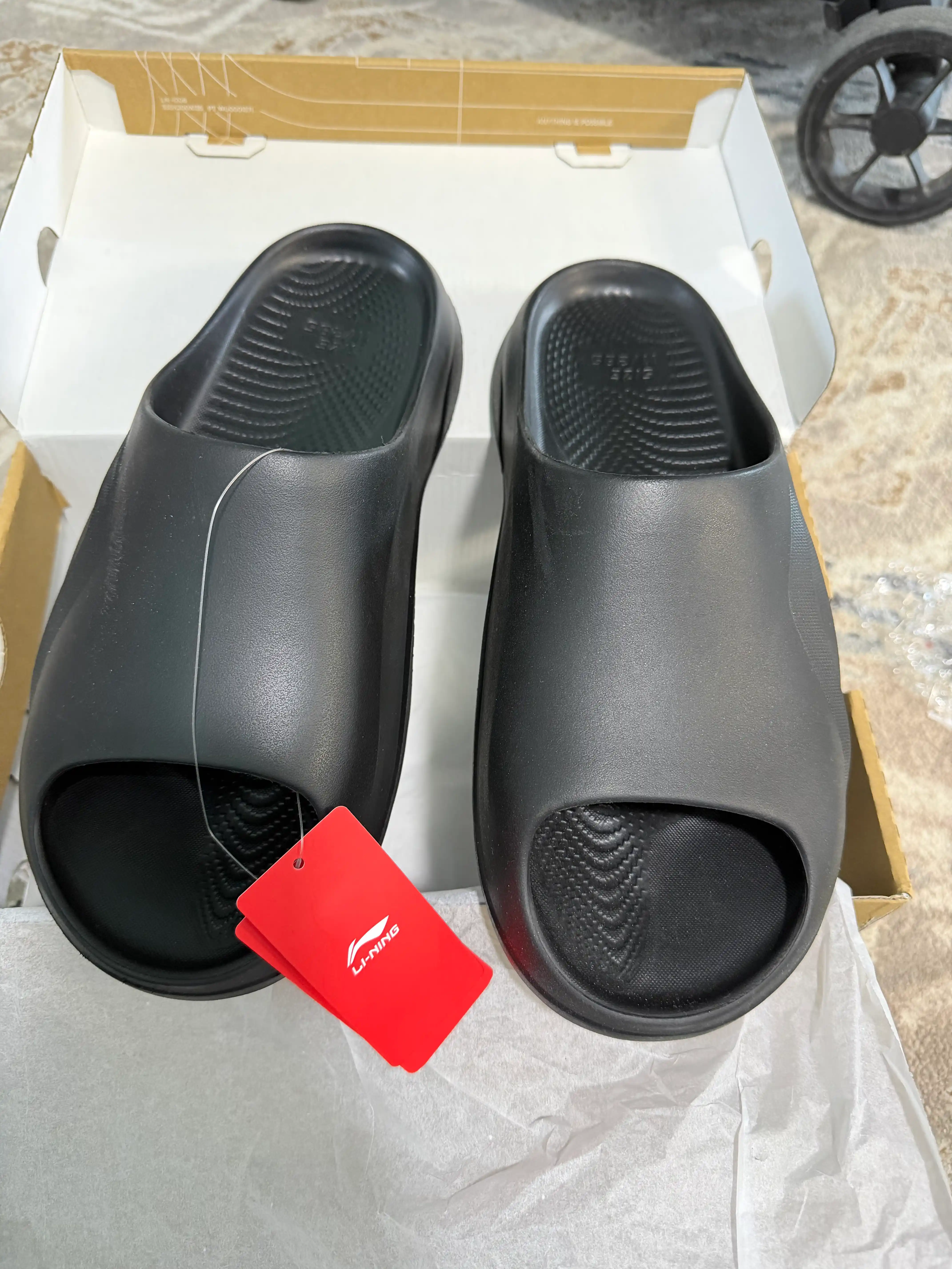 Шлепанцы унисекс Li-Ning AGAW007 Keyboard Slide EVA lifestyle