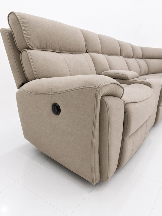 LUXURY U-Gollok Divan Reklaynerli Yumshoq Burchakli Divan 4.10x3m