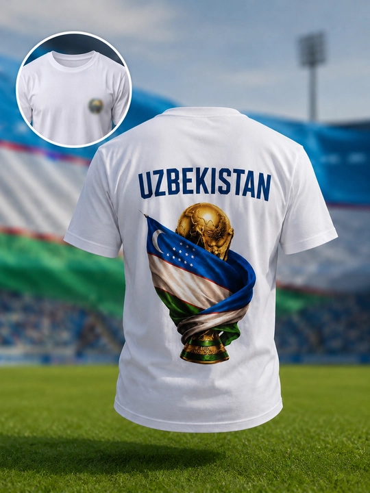 Erkaklar va ayollar Jahon Chempionati bosmali futbolkasi, FIFA WORLD CUP 2026, UNISEX - 