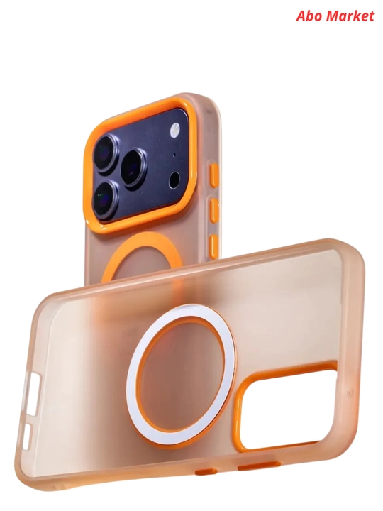 IPhone 17 Pro Max uchun MagSafe chexol Puloka Classic Series, shaffof va matoviy g'ilof