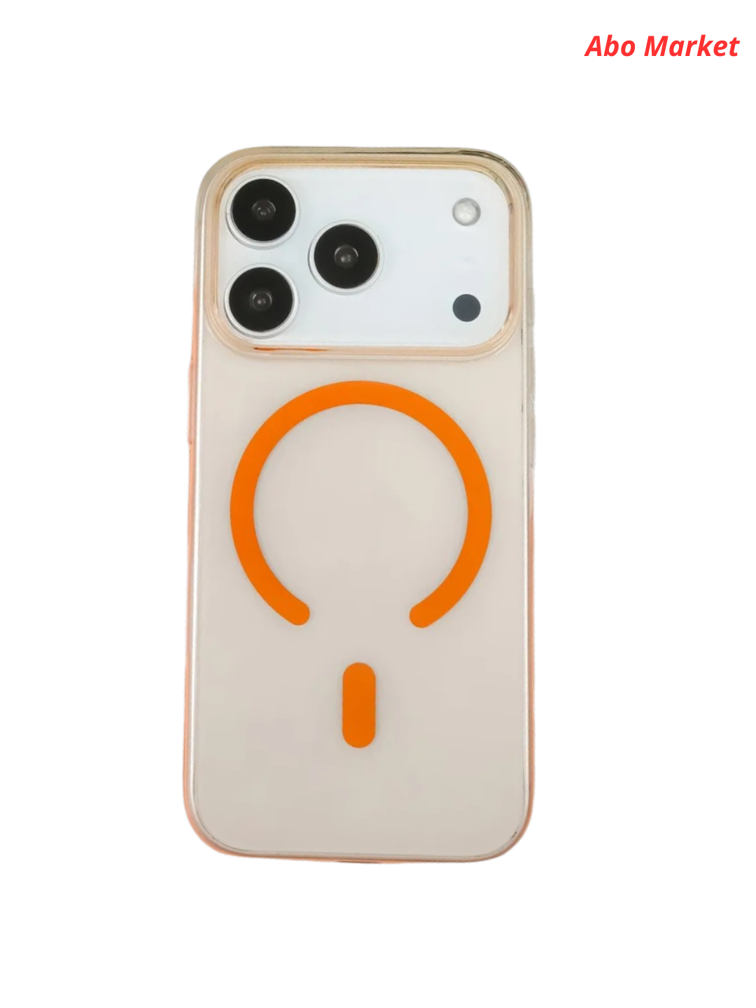 IPhone 17 Pro Max uchun MagSafe chexol Puloka Classic Series, shaffof va matoviy g'ilof - 