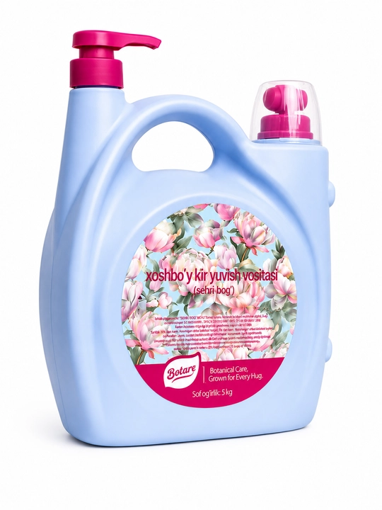 Botare “Sehrli Bog’” suyuq kir yuvish vositasi 5 kg