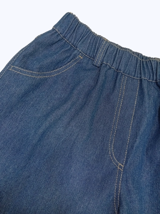 100% paxtadan tikilgan keng Y2K jinsi shimlar