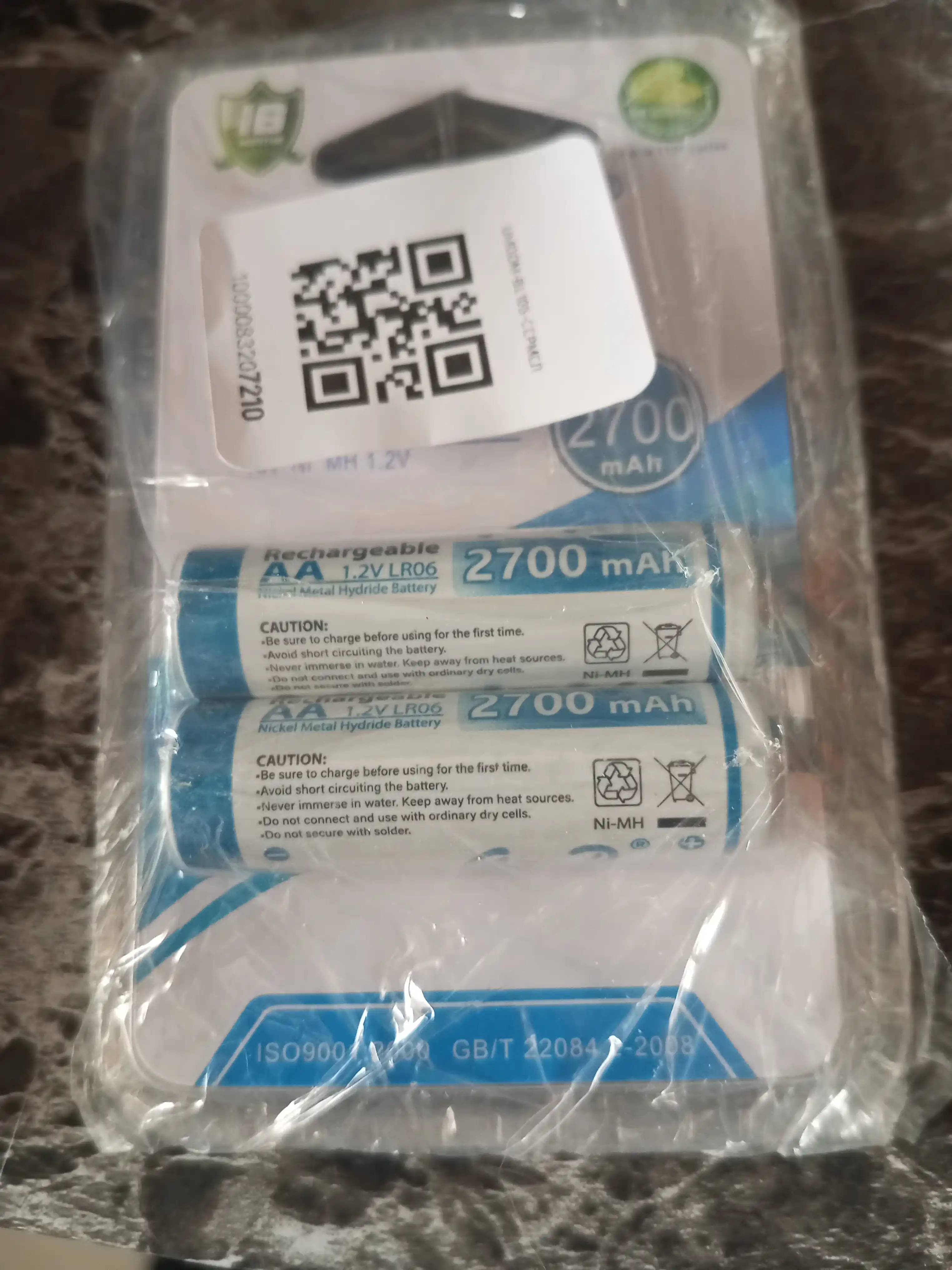 Аккумуляторные батарейки, тип AA и AAA,2шт,800mAh,1000mAh,1350mAh,1500mAh,2700mAh,3000mAh