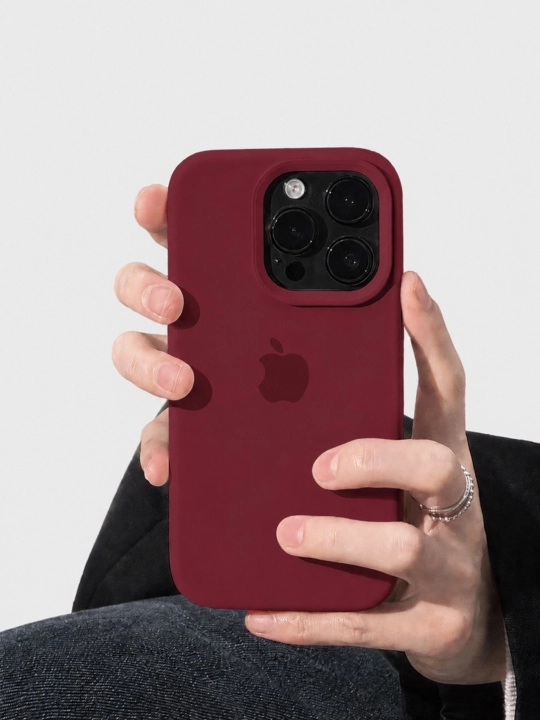 Силиконовый чехол для iPhone 17, 16, 15, 14, 13, 12, 11 - 