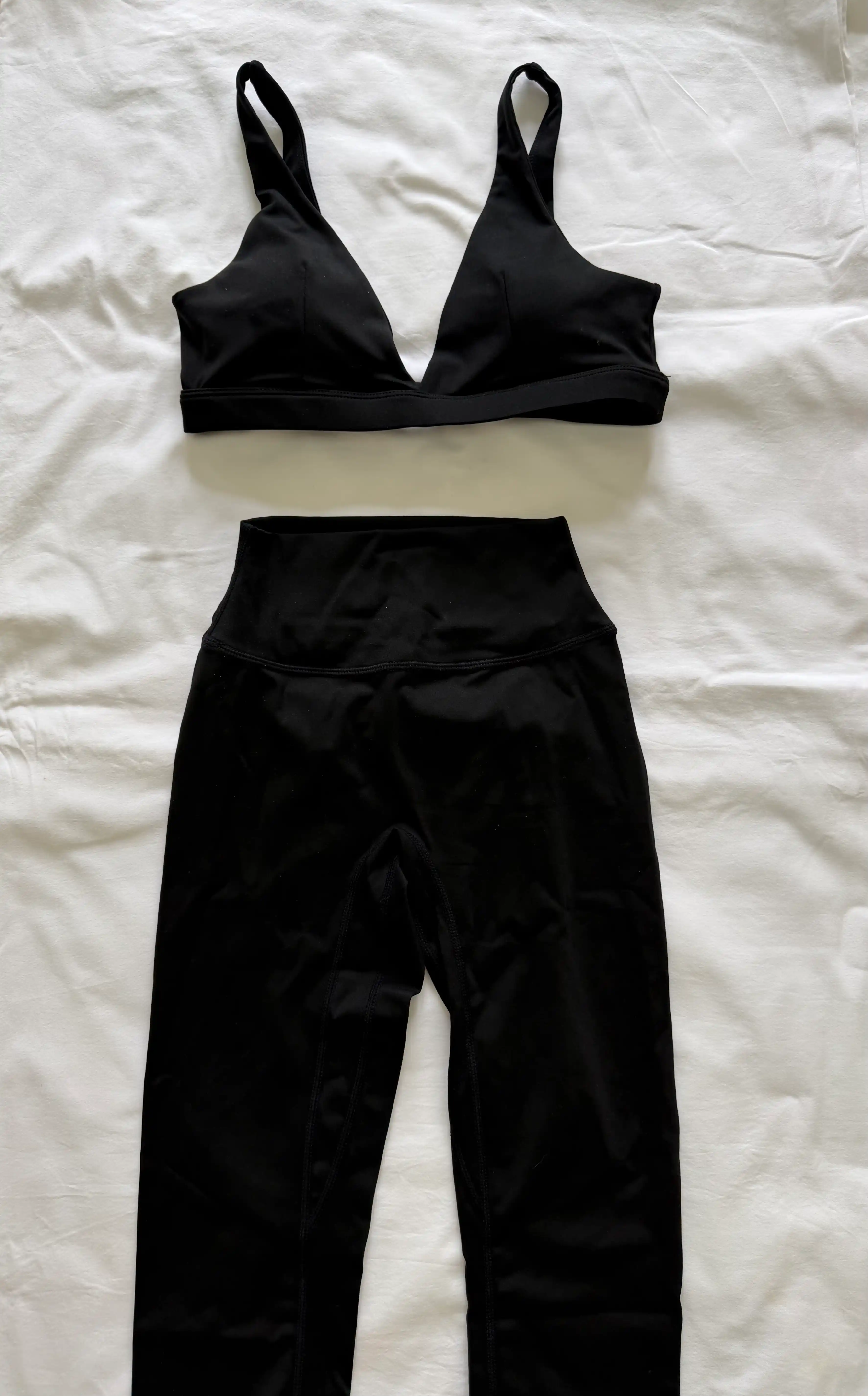 Ayollar uchun top sport to‘plami + fitnes va yoga uchun yengilliklar S, M, L