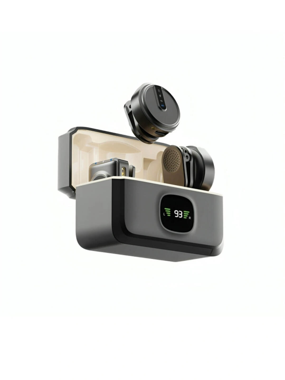 Simsiz mikrofon Green lion GLM-Wireless Mic Lite, 20Hz-20kHz, 2,4 Hz, 7 soatgacha zaryad - 