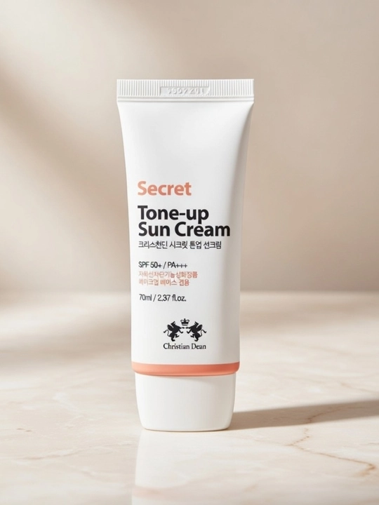 Christian Dean Secret Tone-Up осветляющий солнцезащитный крем SPF 50+ PA+++, 70 мл