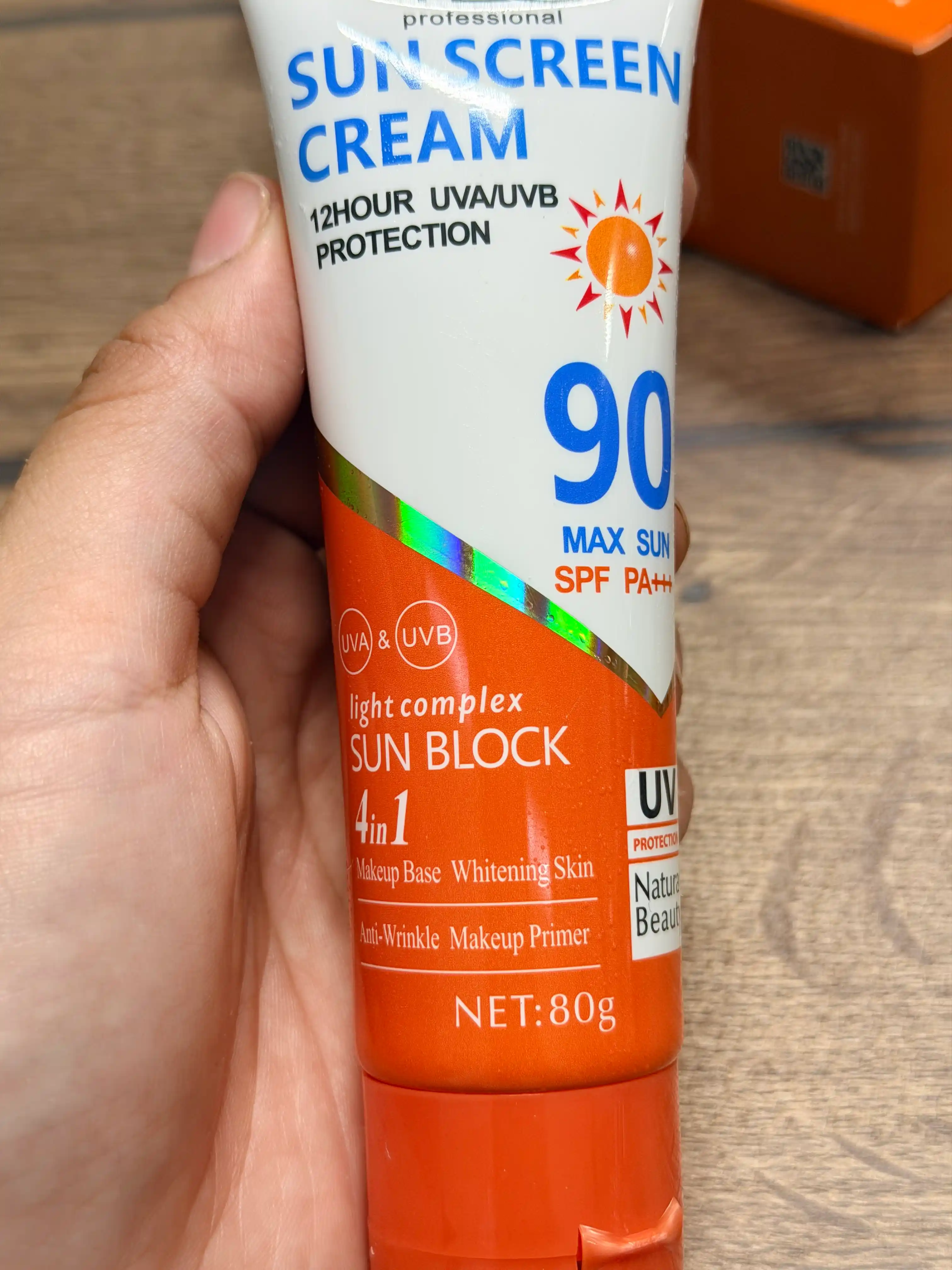 SPF90 quyoshdan himoyalovchi krem Sun Screen Cream