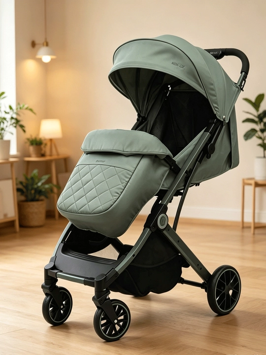 Лёгкая детская коляска, с механической спинкой, от 0 до 4 лет, нагрузка до 30 кг
