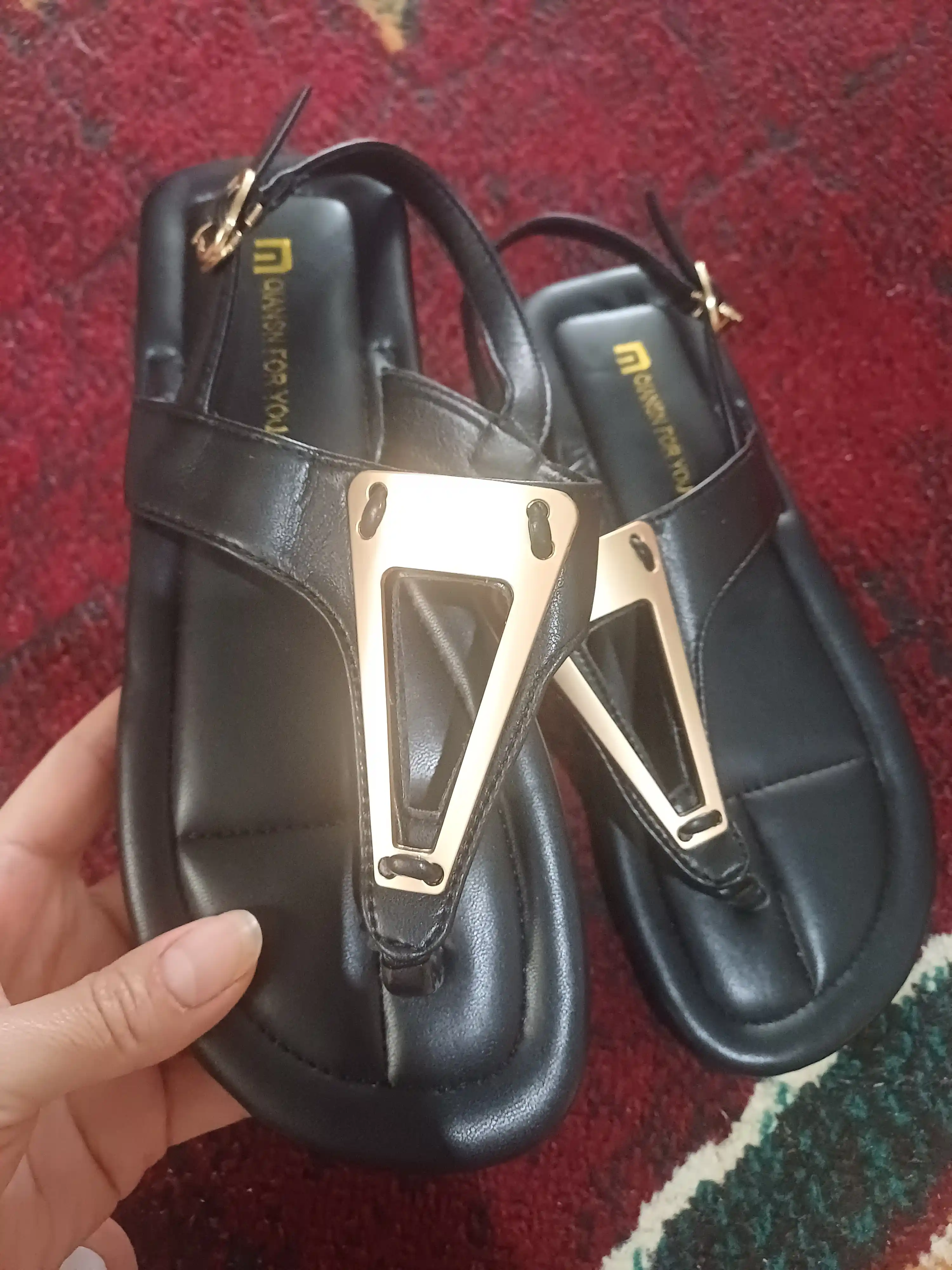 Ayollar yozgi sandal, ochiq bosonojka, platformali, zamonaviy, qulay oyoq kiyim