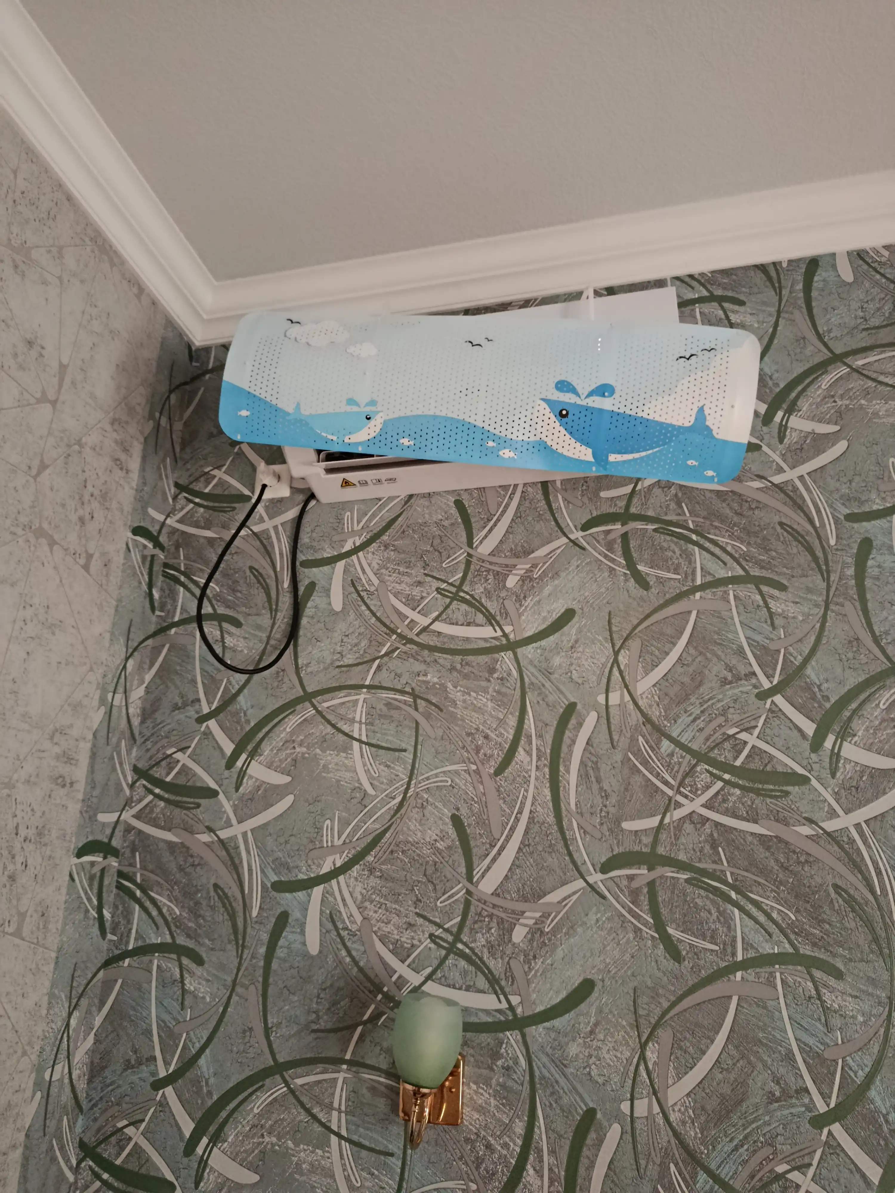 Konditsioner, split tizim uchun himoya ekrani, deflektor