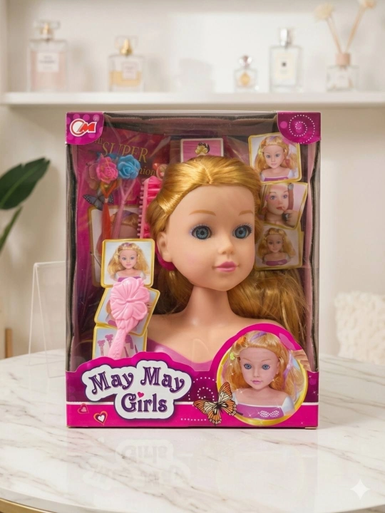 Kreativ soch turmaklash uchun maneken qo'g'irchoq May May Girls