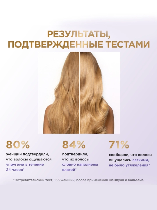 Шампунь + Бальзам Elseve Гиалурон Наполнитель для волос, набор 400 мл