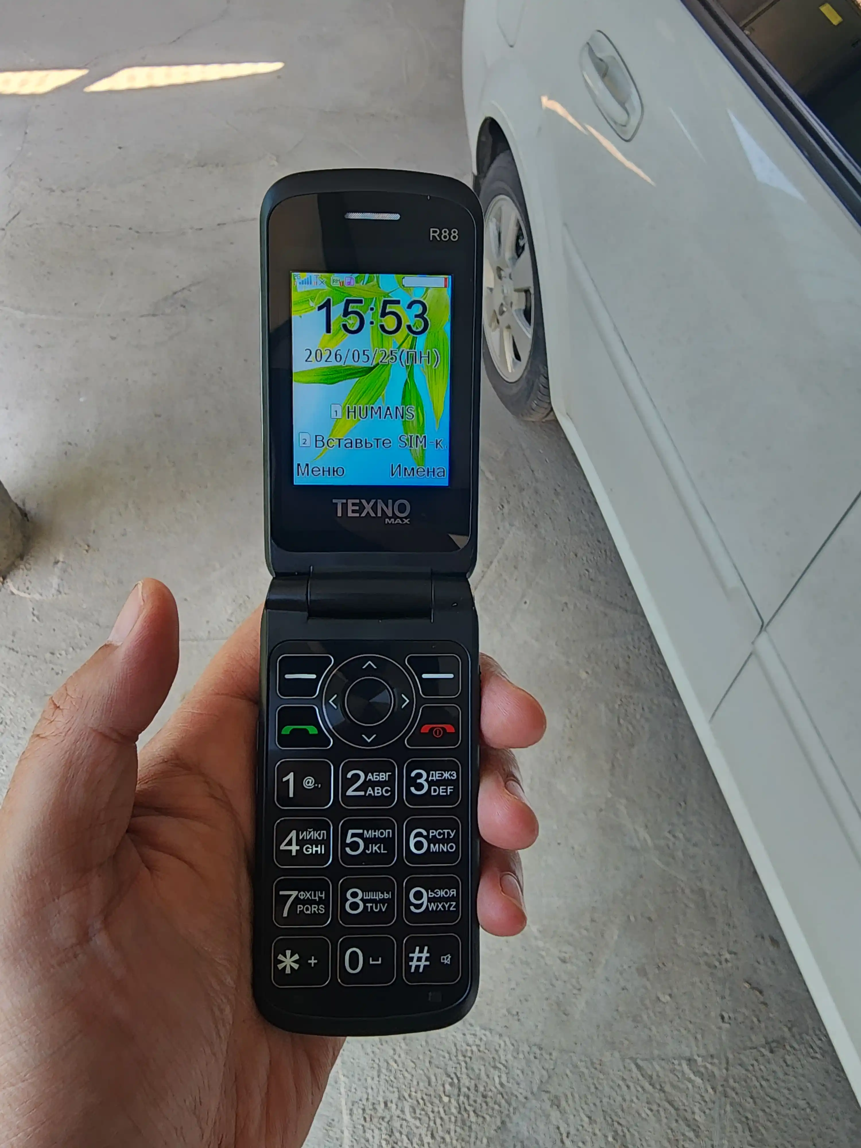 Кнопочный телефон Texno Max R88, без камеры