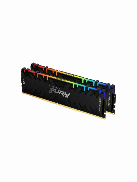Kingston DDR4 16GB 3200MHz (2x8GB) RGB RAM operativ xotira gaming desktop high speed - 