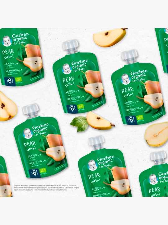 Gerber Organic mevali pyure «nok» 90 g