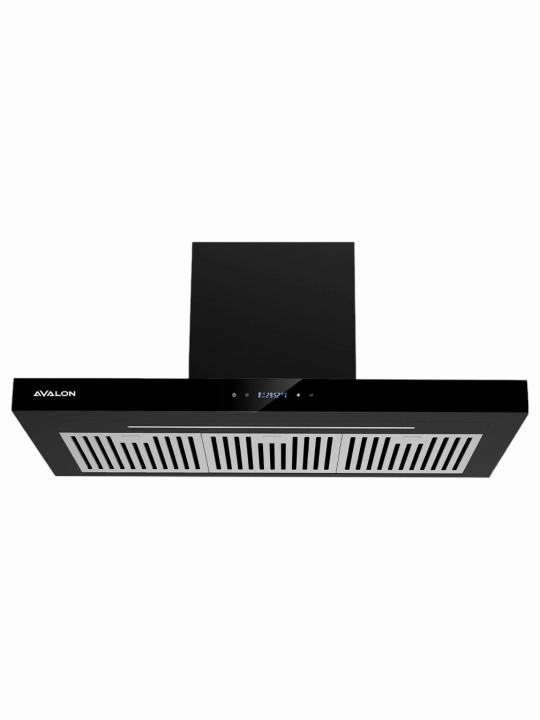 Avalon AVL-RH9100 TD dudbo‘ron 90sm sensorli 1000m³/soat LED qora oshxona uchun - 