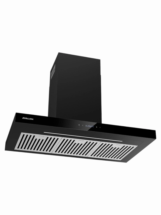 Avalon AVL-RH9100 TD dudbo‘ron 90sm sensorli 1000m³/soat LED qora oshxona uchun
