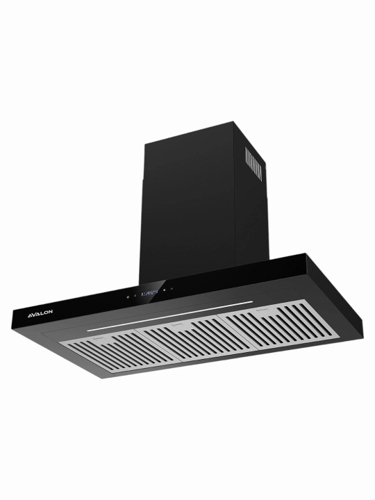 Avalon AVL-RH9100 TD dudbo‘ron 90sm sensorli 1000m³/soat LED qora oshxona uchun