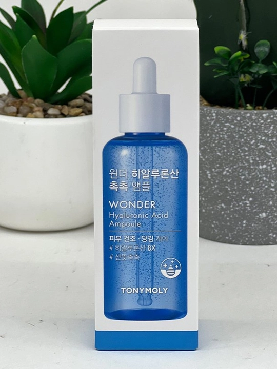 Tony Moly WONDER gialuron kislotasi bilan namlantiruvchi zardob ampulalarda, 100 ml - 