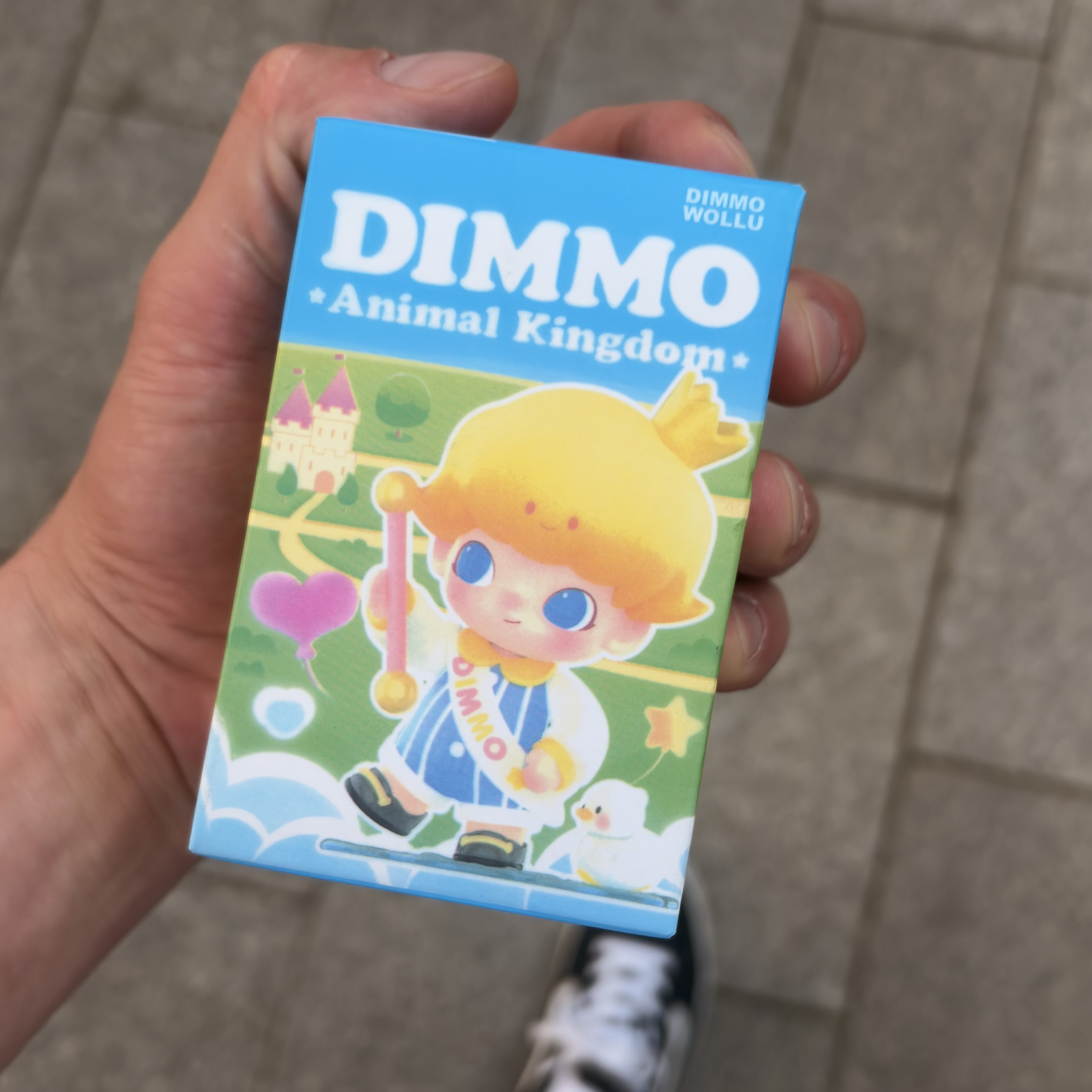 DIMOO POP MART syurpriz qutisi kolleksiya haykali CRY BABY Labubu sifatida
