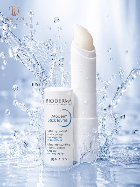 Бальзам для губ против сухости и трещин Atoderm Lip Stick 4 г - мягкость питание