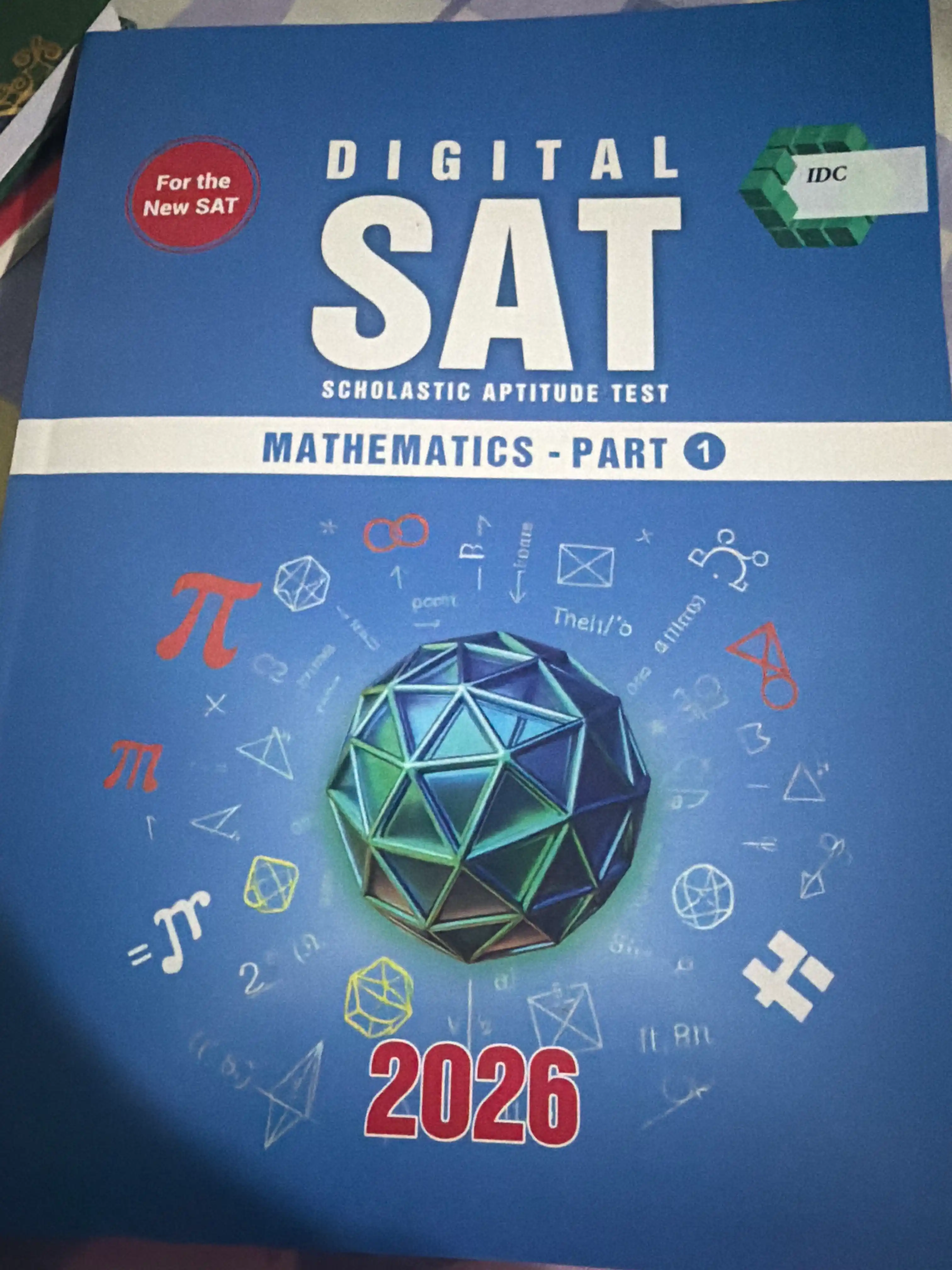 DIGITAL SAT, Matematika 1-qism, SAT matematika, Digital SAT