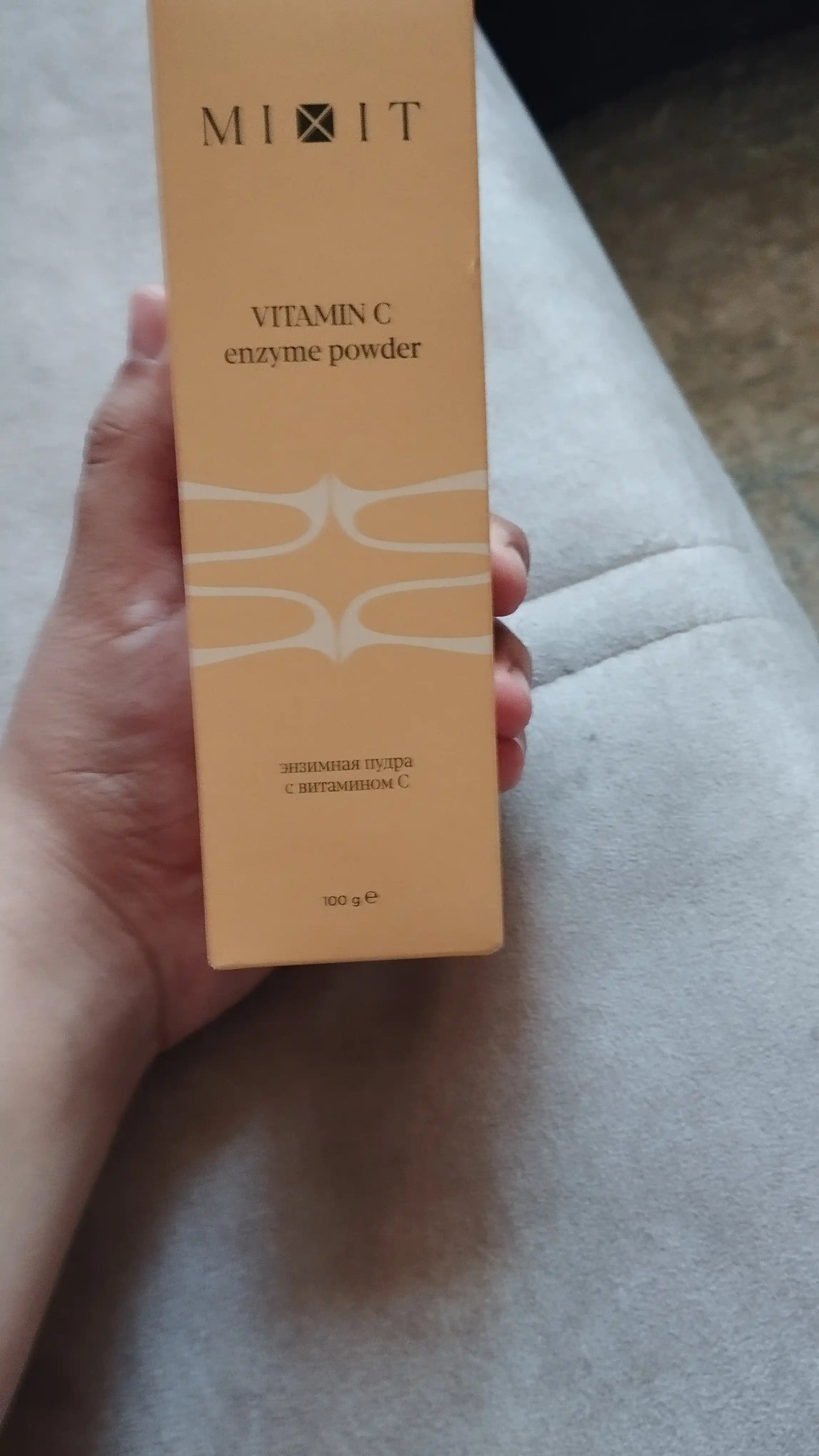 MIXIT Yuzni yuvish uchun fermentli upa, C vitamini bilan, yuvish uchun ko‘pik, 100 ml