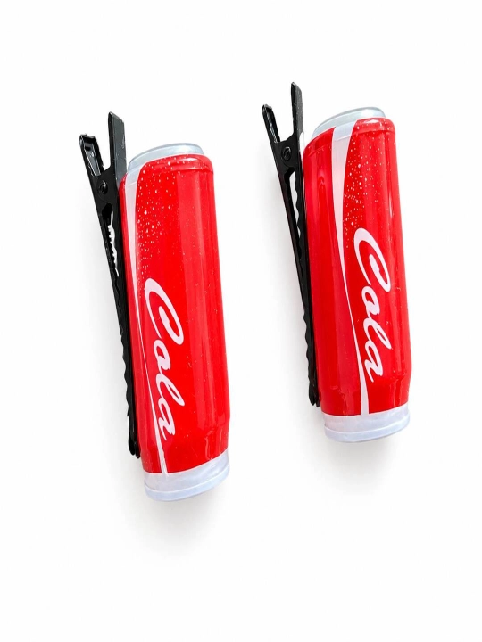 Qizlar uchun mevali zakolkalar to‘plami cola, muzqymoq, kivi, pizza - 