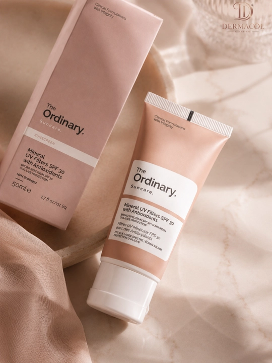 Лёгкий смягчающий крем с минеральными фильтрами  Ordinary Sunscreen SP30 уход и защита