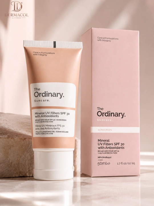 Лёгкий смягчающий крем с минеральными фильтрами  Ordinary Sunscreen SP30 уход и защита