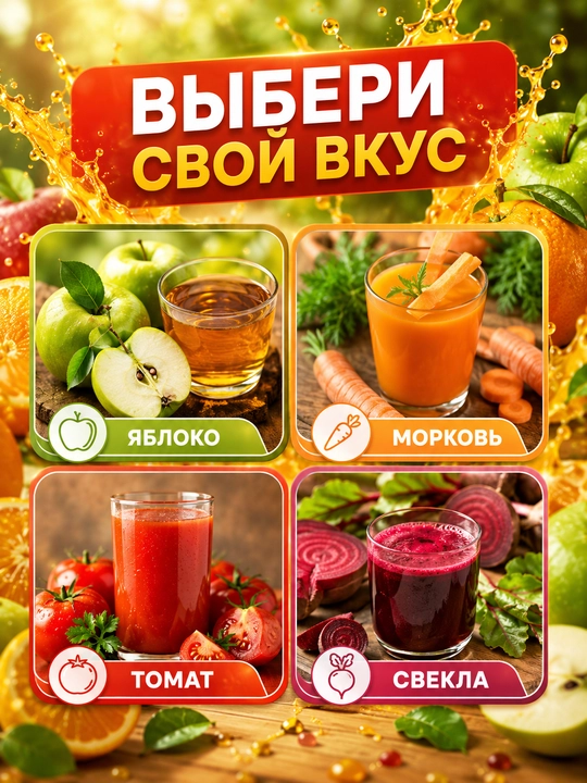 Соковыжималка Kitchen J700 1300 Вт, центробежная техника для кухни