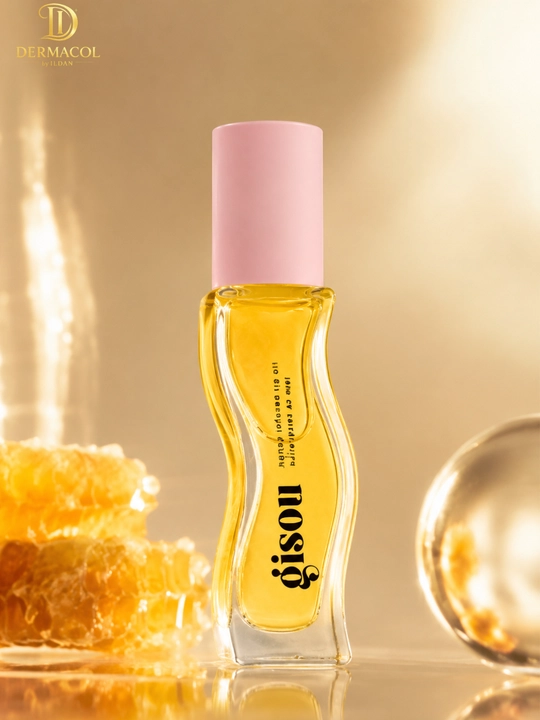 Asal bilan namlovchi lab yog‘i, tabiiy yaltiroq, lab parvarishi, Gisou Lip Oil Honey Gold