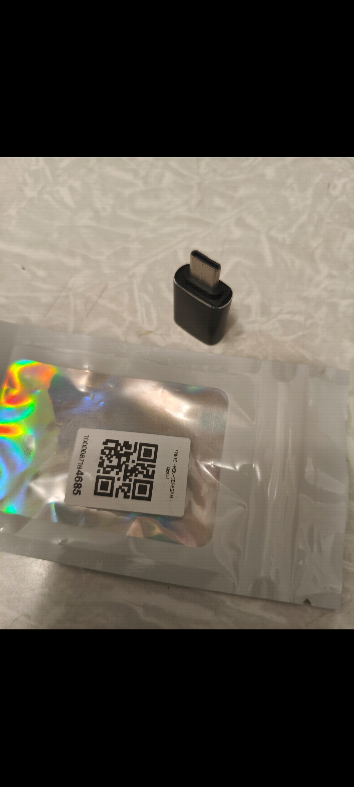 Type-C → USB 3.0 Adapter OTG, Tezkor Ma’lumot Uzatish, Zaryadlash, Alyuminiy Korpus